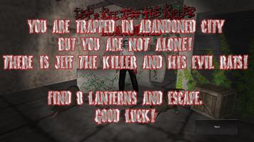 Poster Let's Kill Jeff The Killer Ch3