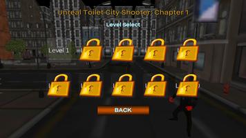 Unreal Toilet City Shooter Ch1 captura de pantalla 1