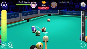 3D Pool 8 - Multiplayer & TrickShot Master imagem de tela 1