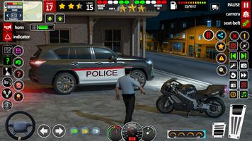 Police Car Driving Car Chase Cartaz