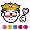 Police Toys Coloring Book Glit иконка