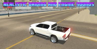 Revo Hilux Car Game Simulator Plakat