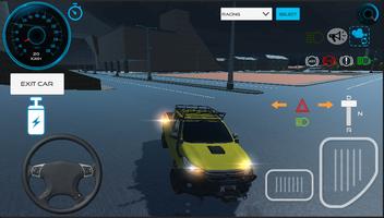 Revo Hilux Car Game Simulator captura de pantalla 3