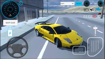 Lamborghini Ferrari Car Game Cartaz