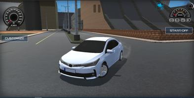 Toyota Drift Simulator 2021 पोस्टर