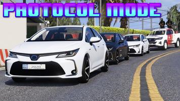 Corolla Car Game Simulator Plakat