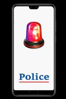 Police Siren Sonneries - simulateur de police Affiche