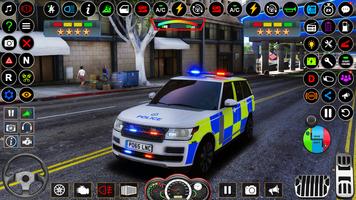 Police Taxi Game 2023-Taxi 3d plakat