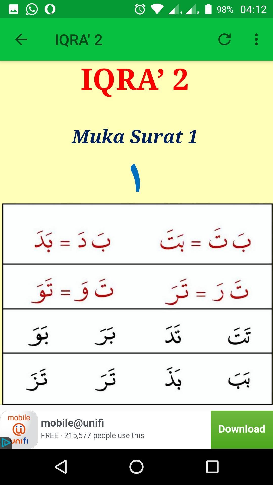 Iqra 4 Muka Surat 18 Iqra 4 Muka Surat 18 : Gengstart ngaji bersama ust shafaat pada setiap