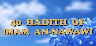 Hadis 40 IMAM AN-NAWAWI