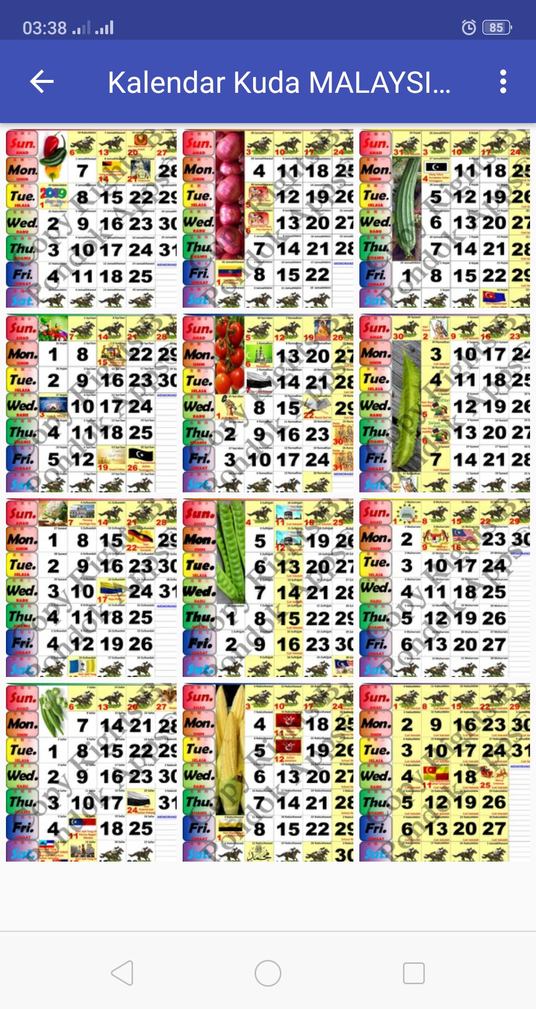 Kalendar Kuda 2019 Malaysia Hd Fur Android Apk Herunterladen
