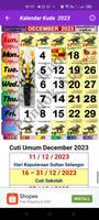 3 Schermata Kalendar Kuda 2024 - Malaysia