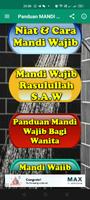 Panduan & Cara MANDI WAJIB ポスター