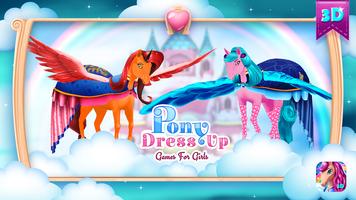 Pony Dress Up Games For Girls পোস্টার