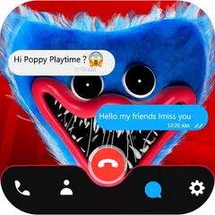 Poppy Playtime horror fake call video