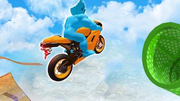 Poppy Bike Stunt Driver Master captura de pantalla 1