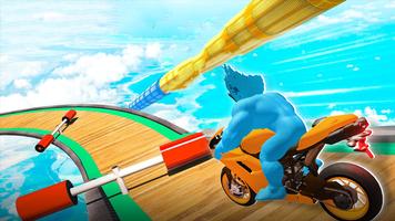 Poppy Bike Stunt Driver Master captura de pantalla 3