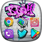 Graffiti Icon Pack Changer icon