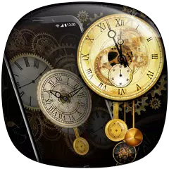 Pendulum Vintage Clock Live Wallpaper APK download