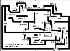 Circuit d'amplificateur de puissance capture d'écran 2