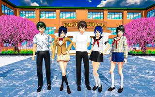 Sakura High School Simulator पोस्टर