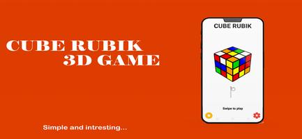 Cube Rubik Affiche