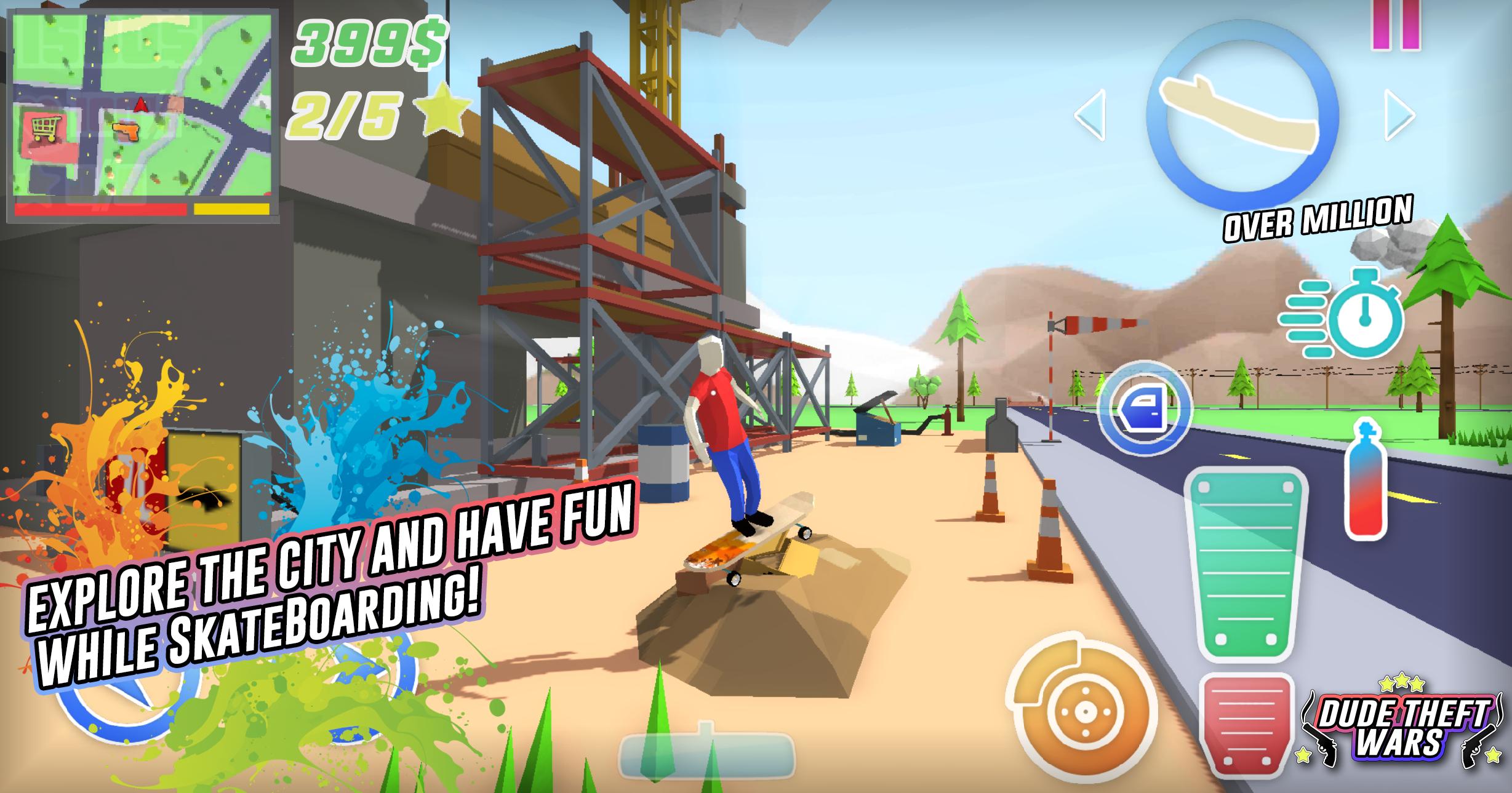 Dude Theft Wars For Android Apk Download - roblox craftwars epic katana