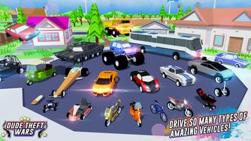 Dude Theft Wars syot layar 2