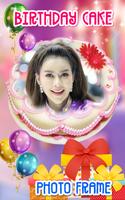 Birthday Cake Photo پوسٹر