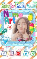 Name Art Photo Editor imagem de tela 3