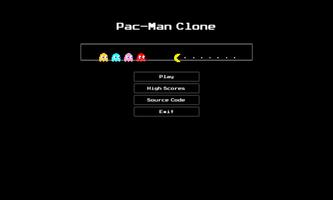 Pacman Clone 2D постер
