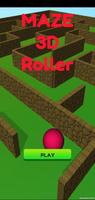 Maze Game 3D Ball Roll Catch-poster