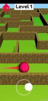 Maze Game 3D Ball Roll Catch screenshot 1