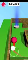 Maze Game 3D Ball Roll Catch capture d'écran 2