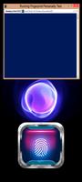 Personality test fingerprint poster