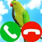 fake incoming call pet game أيقونة