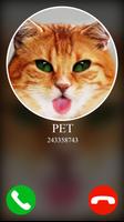 fake incoming call pet game تصوير الشاشة 2