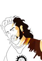 How to draw Prabhas mahabali ka bahubali anime boy capture d'écran 2