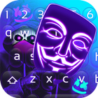 Anonymous Wallpaper Keyboard Themes Design icon