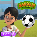 Mansour Cartoon Football Game icon