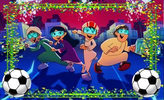 Mansour Cartoon Football Game screenshot 1
