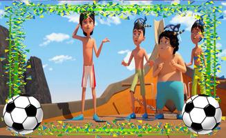 Mansour Cartoon Football Game screenshot 2