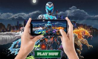 Max Steel VS Blue Beetle Plakat
