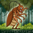 Jungle Cockroach Hunting Game