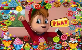 Alvin Candy Ball Game Plakat