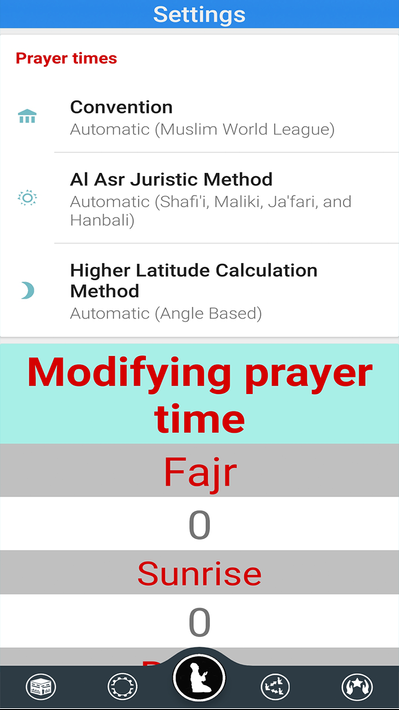 Prayer Timings Muslim Salatuk screenshot 7
