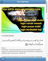 Doa dan Amalan Agar Cepat Kaya Di Jamin Berhasil screenshot 1