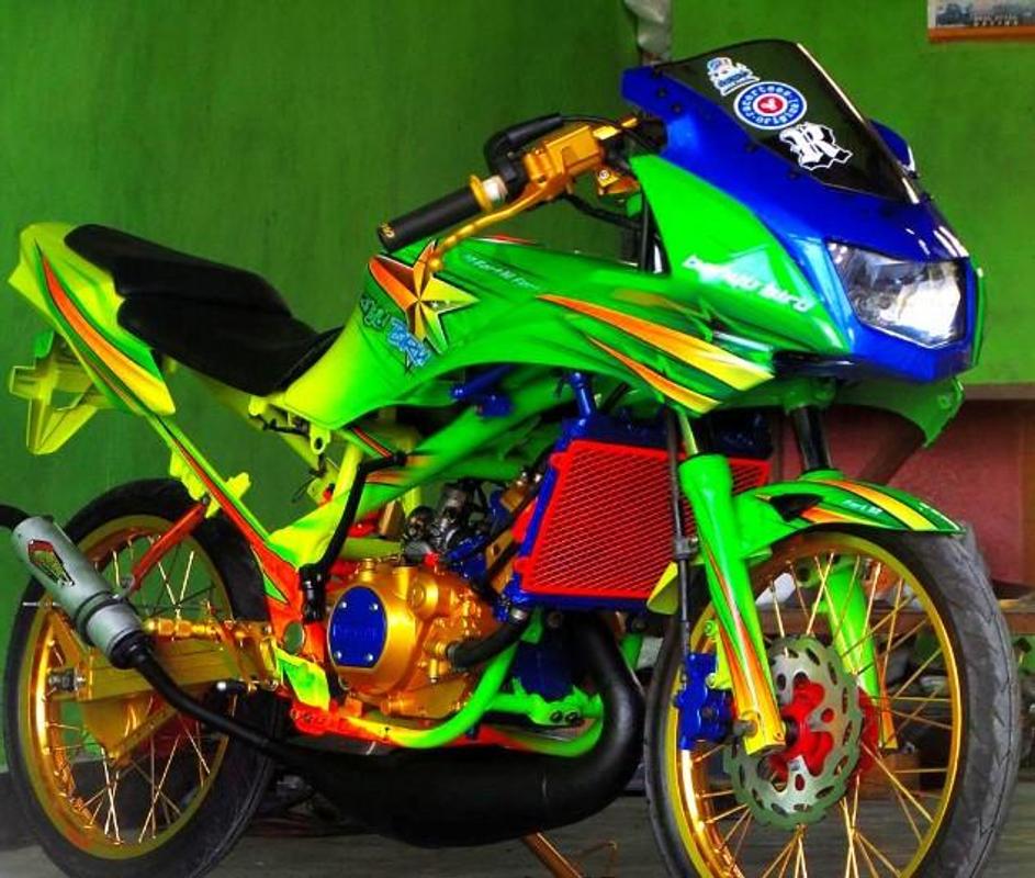 Foto Motor Ninja 4 Tak Modifikasi  Blog Motor  Keren