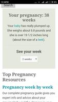 Pregnancy App capture d'écran 3