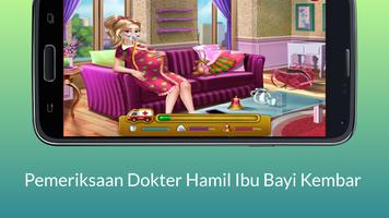 Pemeriksaan Dokter Hamil Ibu Kembar Kelahiran Plakat
